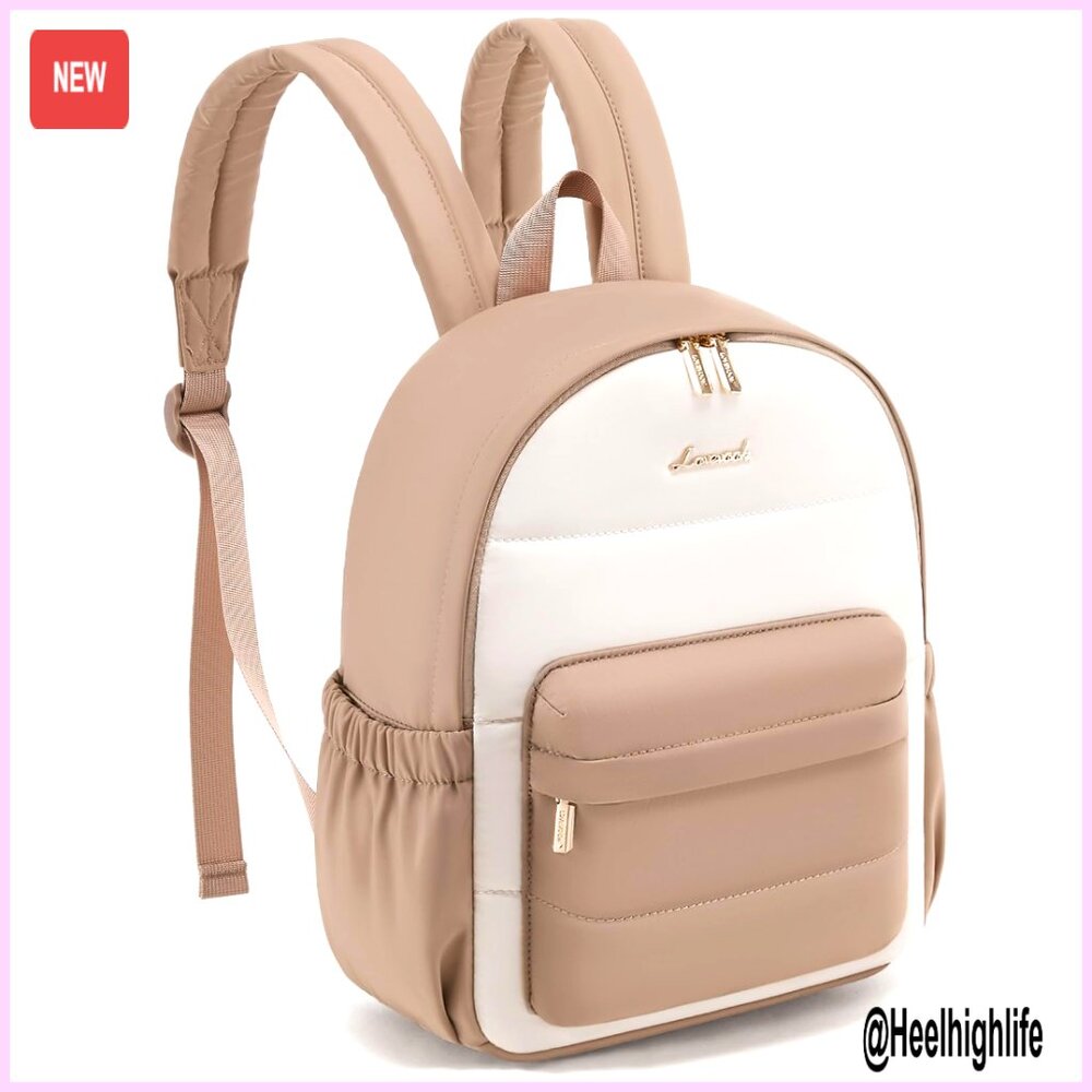 Mini Puffer Backpack Lightweight Daypack Anti-The… - image 1